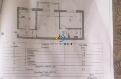 Vanzare apartament 2 camere Prundu - foto 1