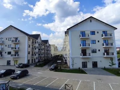 Apartament cu 3 camere 2 bai parcare si curte 57 mp in Selimbar - Selimbar