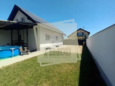 Casa individuala 5 camere terasa acoperita 3 bai si 458 mp teren in Cristian - foto 9