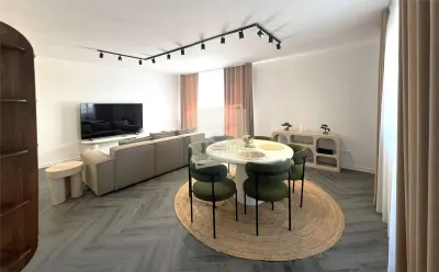 Apartament 115 mp utili etaj 1cu 4 camere 3 balcoane pe Rahovei - foto 13