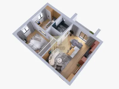 Apartament 3 camere etajul 1 in bloc cu lift si parcare in Gusterita - foto 4