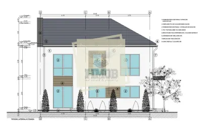 Casa duplex 120 mp utili cu teren 220 mp Sura Mica - foto 10