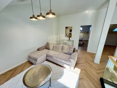 Penthouse mobilat lux 118 mpu cu 5 camere 3 bai balcon - foto 2