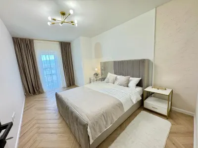 Penthouse mobilat lux 118 mpu cu 5 camere 3 bai balcon - foto 3