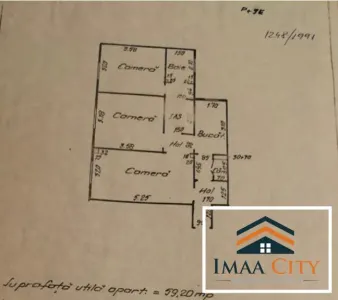 Apartament 3 camere, Centru,Iasi - foto 2