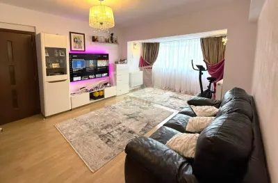 Apartament mobilat 68 mpu 3 camere 2 bai si pivnita in Turnisor - Sibiu