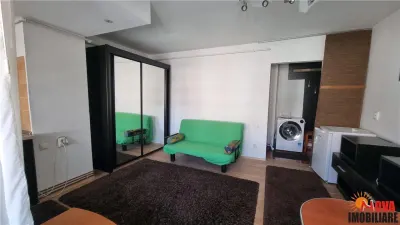 Centrul Civic, garsoniera mobilata si utilata - 369  Euro/luna - foto 6