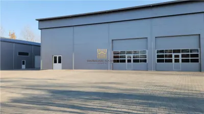 Hala1200 mp si Birouri 180 mp! In Oras! De Inchiriat! 0727817187 - foto 8