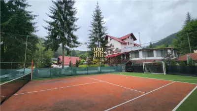 Pensiune Premium de Vânzare în Sucevița, Bucovina – Afacere Turistică în Funcțiune | 15 Camere | Restaurant 100 Locuri | Piscină | Teren de Tenis | 10 - foto 11