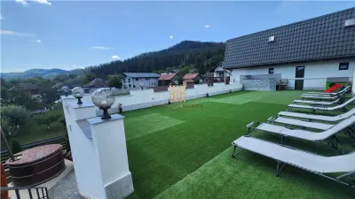 Pensiune Turistică 4* de Vânzare în Voroneț, Bucovina | Afacere la Cheie | 12 Camere | Restaurant 60 Locuri | Sauna & Ciubăr |  Comision 0 - foto 3