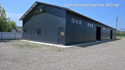 Hală Nouă de Închiriat în Ițcani, Suceava | 464 mp | Teren 800 mp | Acces TIR | E85 & Centura Sucevei | - foto 3