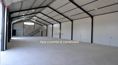 Hală Nouă de Închiriat în Ițcani, Suceava | 464 mp | Teren 800 mp | Acces TIR | E85 & Centura Sucevei | - foto 7