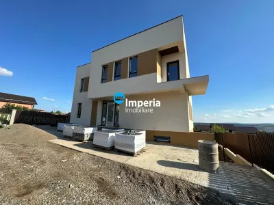 Vila in Valea Lupului, cu 6 camere, 3 bai, 268 mp, 450 mp teren - foto 2