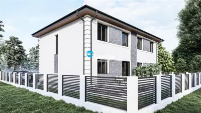 Duplex elegant în Iași, zona Nicolina – 4 camere, 2 băi, curte 230 mp - Iasi