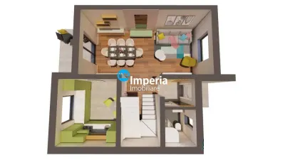 Duplex 4 cam, 250 teren, canalizare, 300 m de Profi Horpaz - foto 6
