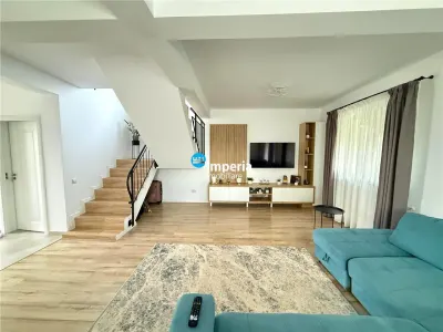Vila mobilata 4 cam. 117 mu, centru Miroslava - foto 2
