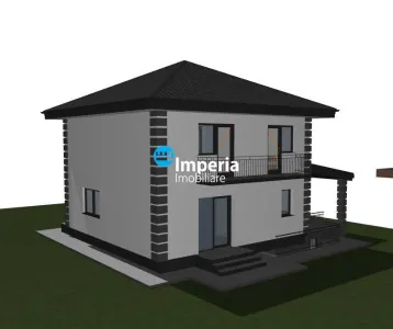 Vila P+E 120 mp, beci,  400 teren, 5 drumuri, Valea Adanca - foto 2