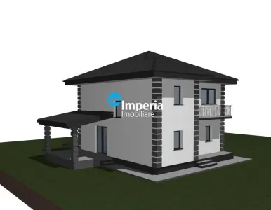 Vila P+E 120 mp, beci,  400 teren, 5 drumuri, Valea Adanca - foto 3