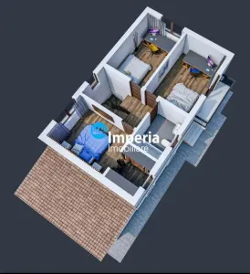 Casa 4 cam, 350 teren, canalizare, Cartier nou  Miroslava - foto 3