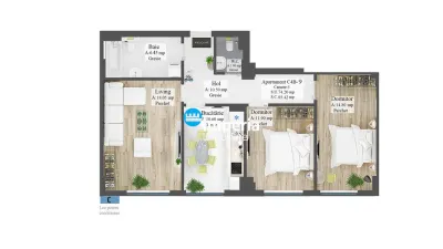 Apartamente noi, 3 camere decomandat, Plata si in RATE! - foto 3