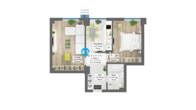 Apartamente noi, 2 camere decomandat, Plata si in Rate! - foto 3