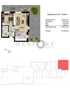 Apartament cu terasă generoasă | Opera Residence | Ultracentral Cluj-Napoca - foto 9