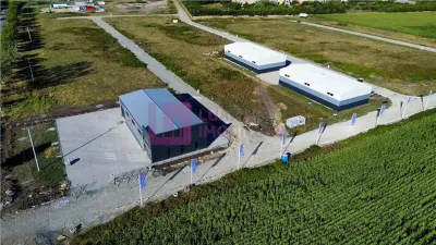 Teren intravilan | PUZ aprobat | utilitati | constructie hale industriale - foto 2