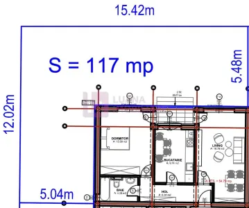 Apartament 2 camere | Doamna Stanca | gradina 117 mp | incalzire pardoseala | 2 - foto 6
