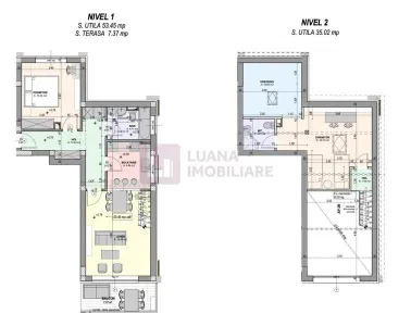 Penthouse 3 camere PREMIUM | 2 niveluri | mobilat si utilat | video (Do) - foto 8