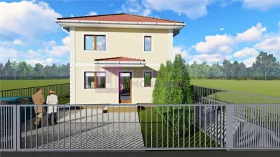 Casa individuala de vanzare | Selimbar | teren 320 mp | - foto 9