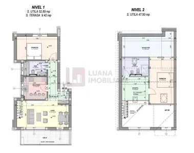 Penthouse 3 camere PREMIUM | 2 niveluri | INTABULAT | la alb (Da) - foto 9