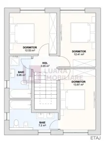 Casa individuala Sibiu - Sura Mica | teren 380 mp | noua | la alb - foto 6