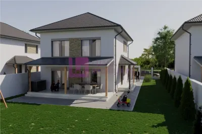 Casa individuala Sibiu - Sura Mica | teren 480 mp | noua | la alb - foto 4