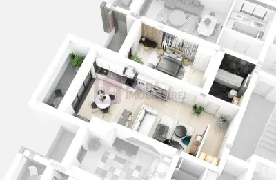 Apartament 2 camere PREMIUM | incalzire pardoseala | la alb| cartier exclusivist (Mo) - foto 12