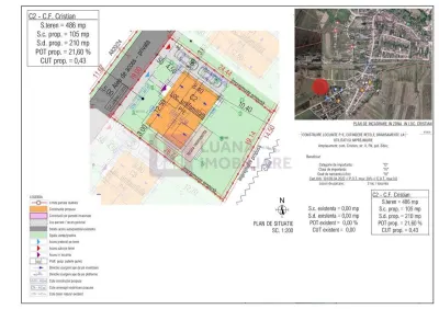 Teren intravilan | autorizatie casa individuala | proiect | utilitati | lot 2 - foto 2