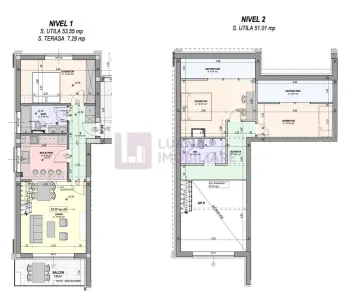 Penthouse 4 camere PREMIUM | 2 niveluri | mobilat si utilat premium | video (Mi) - foto 9