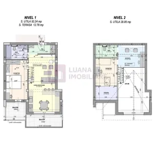 Penthouse 3 camere PREMIUM | 2 niveluri | finisat la alb  (Mo) - foto 4