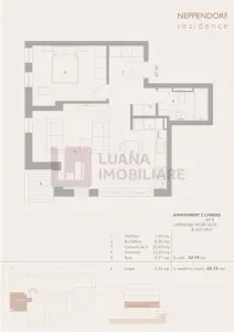 Apartament 2 camere | balcon | Turnisor | lift | INTABULAT | boxa C1 - foto 7