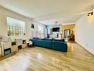 Casa pe un singur nivel Sura Mare | teren 701 mp | 2 constructii | video - foto 11