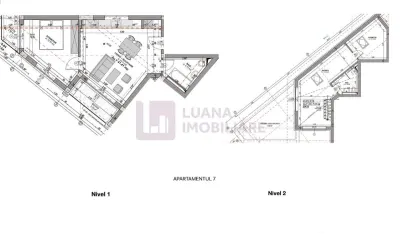 Penthouse 3 camere PREMIUM | 2 niveluri | finisat la cheie (West) - foto 8
