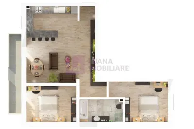 Apartament 3 camere NOU | gradina 14 mp | Doamna Stanca | incalzire pardoseala | video - foto 8