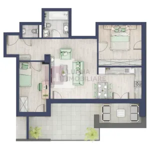 Apartament 3 camere PREMIUM | Turnisor | boxa | lift | - foto 4