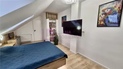 Apartament 4 camere de vanzare | 3 bai | amenajat complet | zona Mandra | lift - foto 13