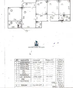Apartament 4 camere Semidecomandat Huedin - foto 4