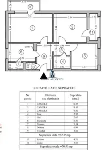 Apartament 3 Camere Decomandat Bld. Brancoveanu-Huedin - foto 13