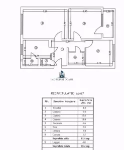 Vanzare Apartament 3 Camere Brancoveanu-Izvorul Crisului - foto 9