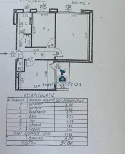 Apartament 2 camere Decomandat Berceni-Covasna - foto 5