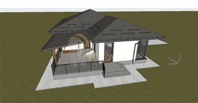 Parcele teren cu proiect si autorizatie de construire ,Breazu . - foto 2