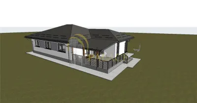 Parcele teren cu proiect si autorizatie de construire ,Breazu . - foto 3