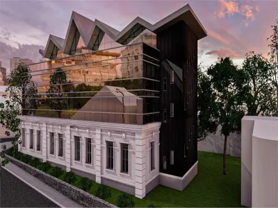 Cladire arhitectura deosebita- Ideal investitii, 612 mp, teren 1572 mp, zona Copou Lascar Catargi - foto 2